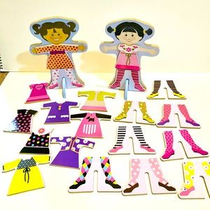 🎉HP🎉 Melissa & Doug Tops & Tights Magnetic Dress Up